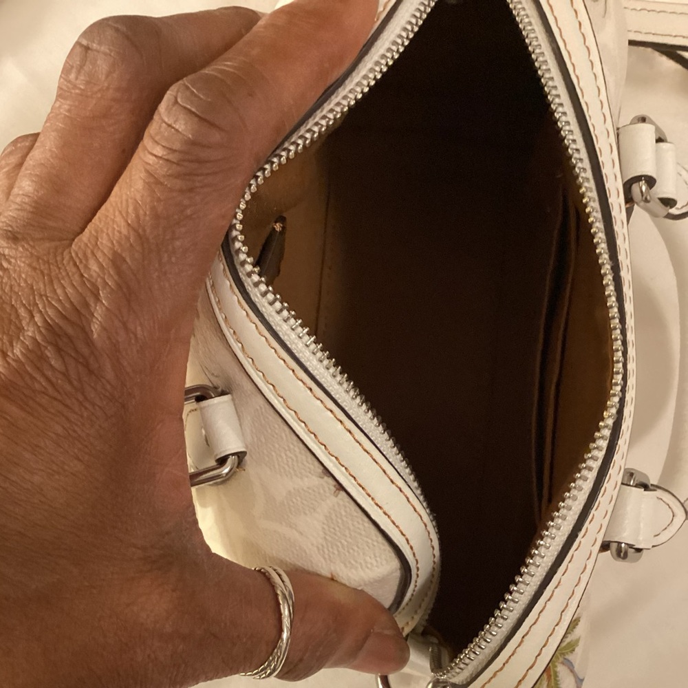 Coach Mini Rowan Crossbody In Signature Canvas With Hula Print - Picture 10 of 16